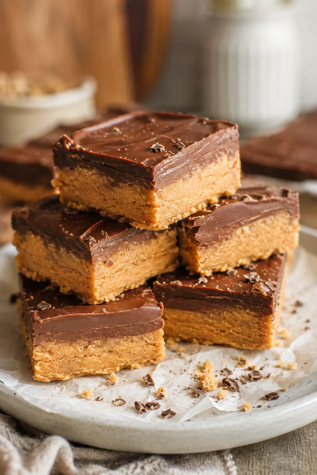 Easy No Bake Reeseās Bars