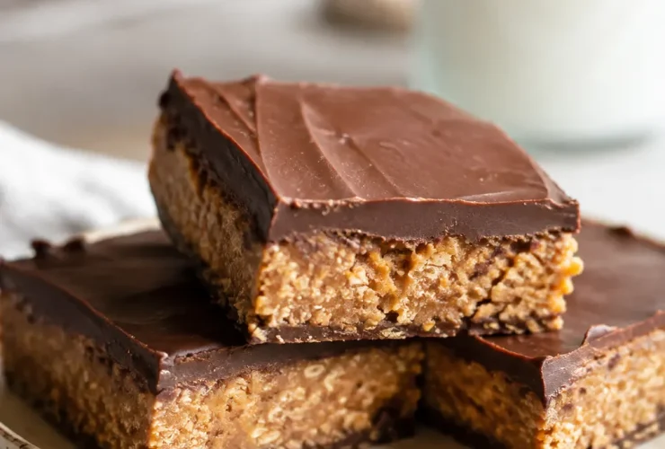 Easy No Bake Reese’s Bars