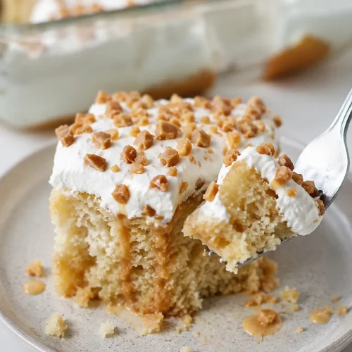 Toffee Butterscotch Cake