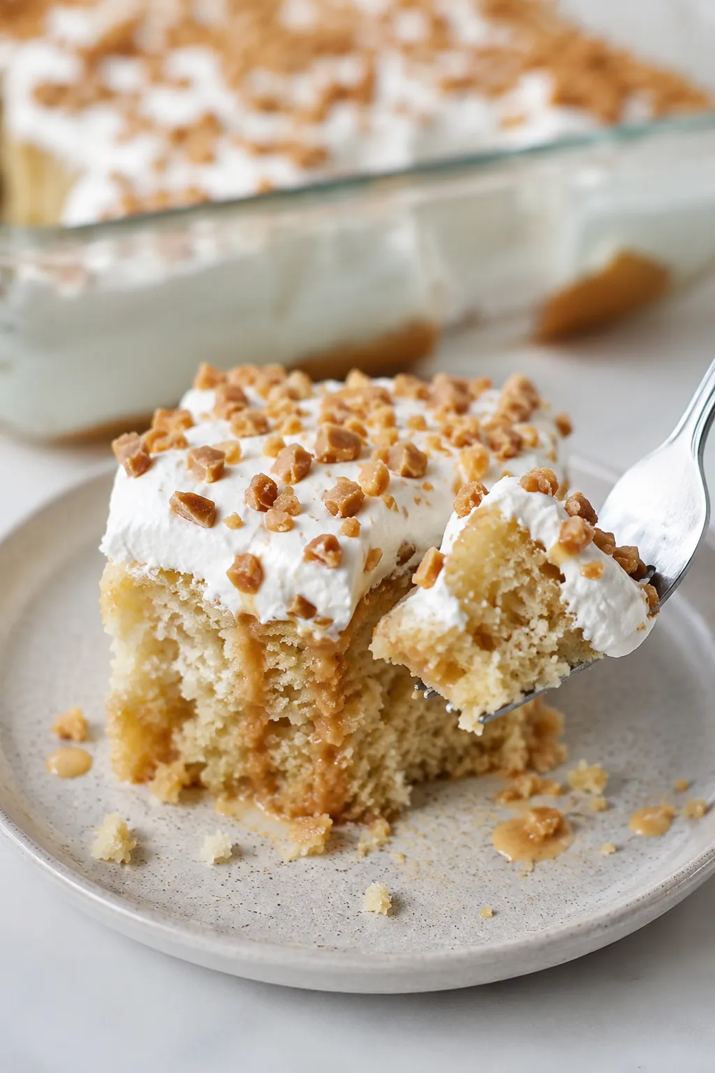 Toffee Butterscotch Cake