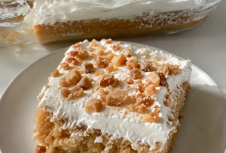 Toffee Butterscotch Cake