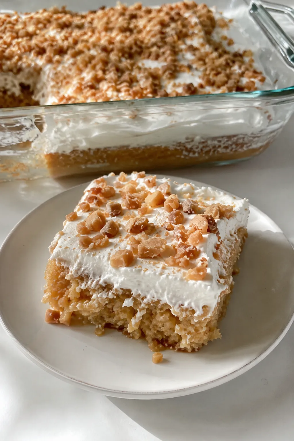 Toffee Butterscotch Cake