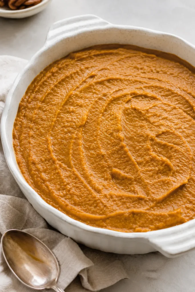 Pumpkin Pecan Cobbler