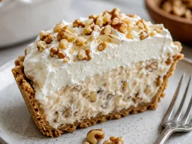 Walnut Cream Pie