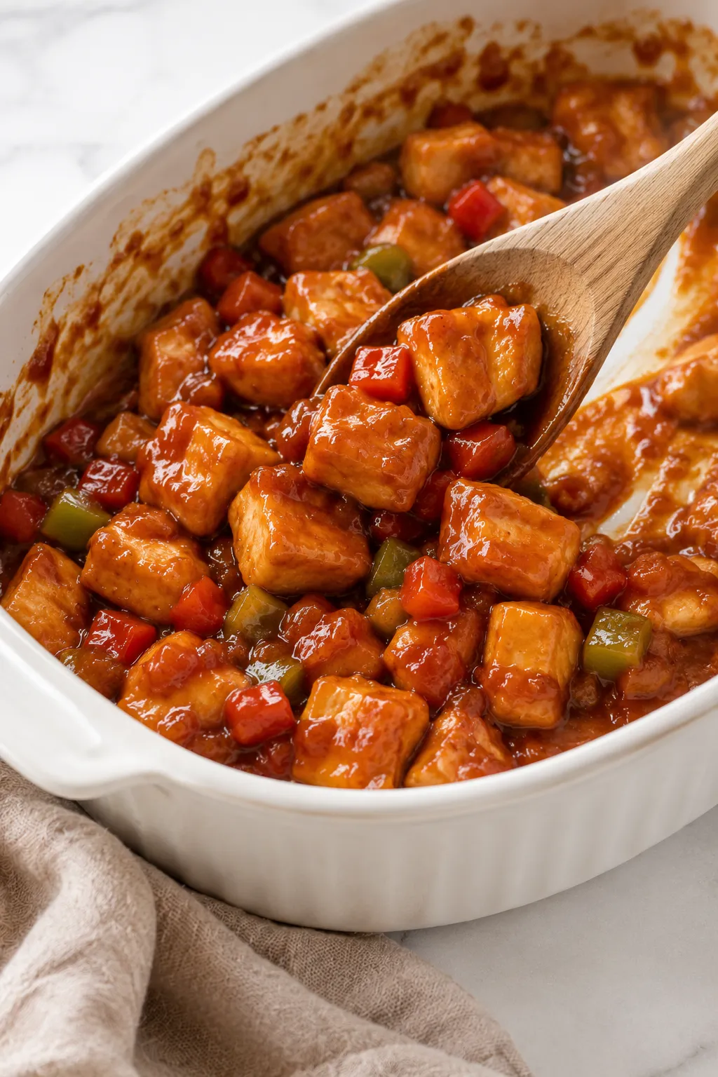 Baked Sweet and Sour Chicken