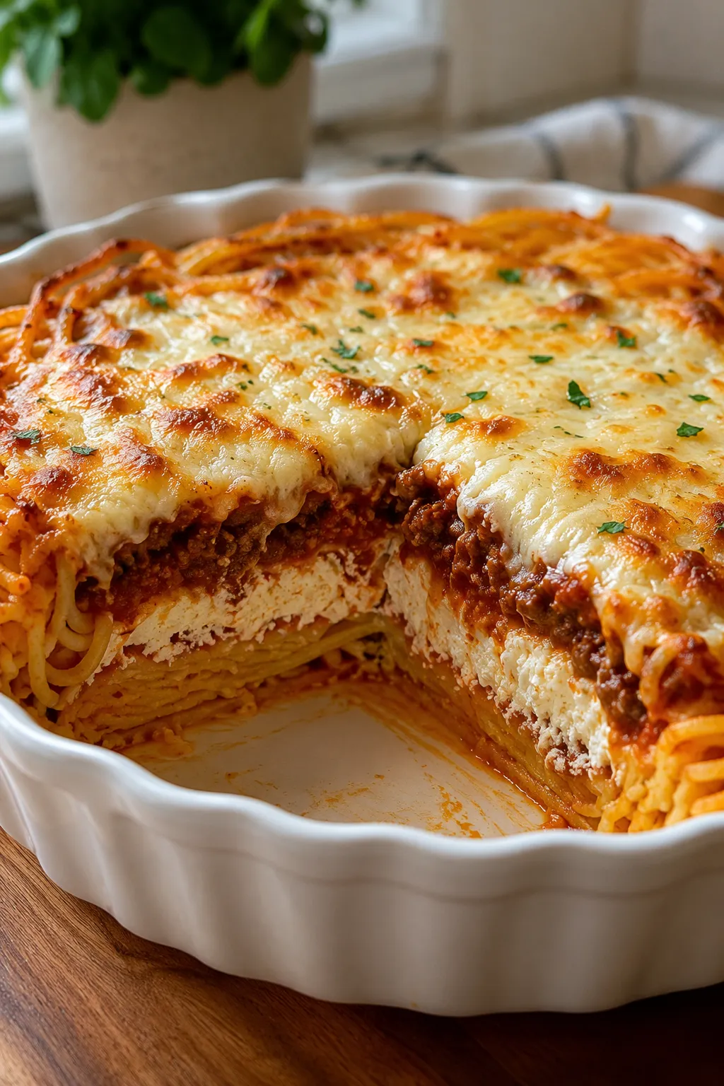 Baked Spaghetti Pie