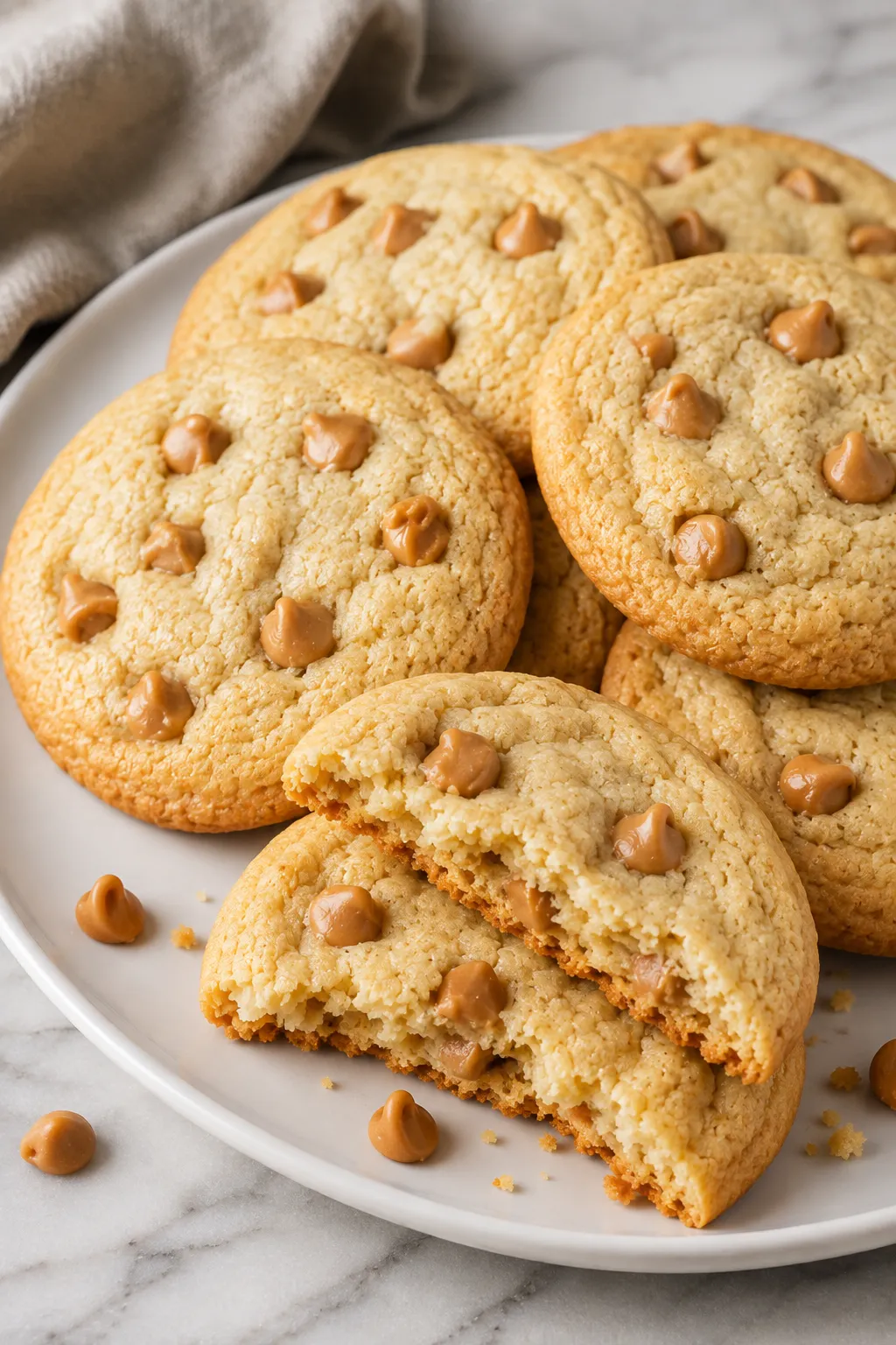 Butterscotch Shortbread Cookies