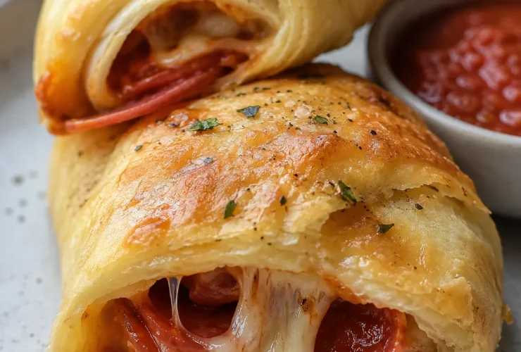 3-Ingredient Crescent Pizza Rolls