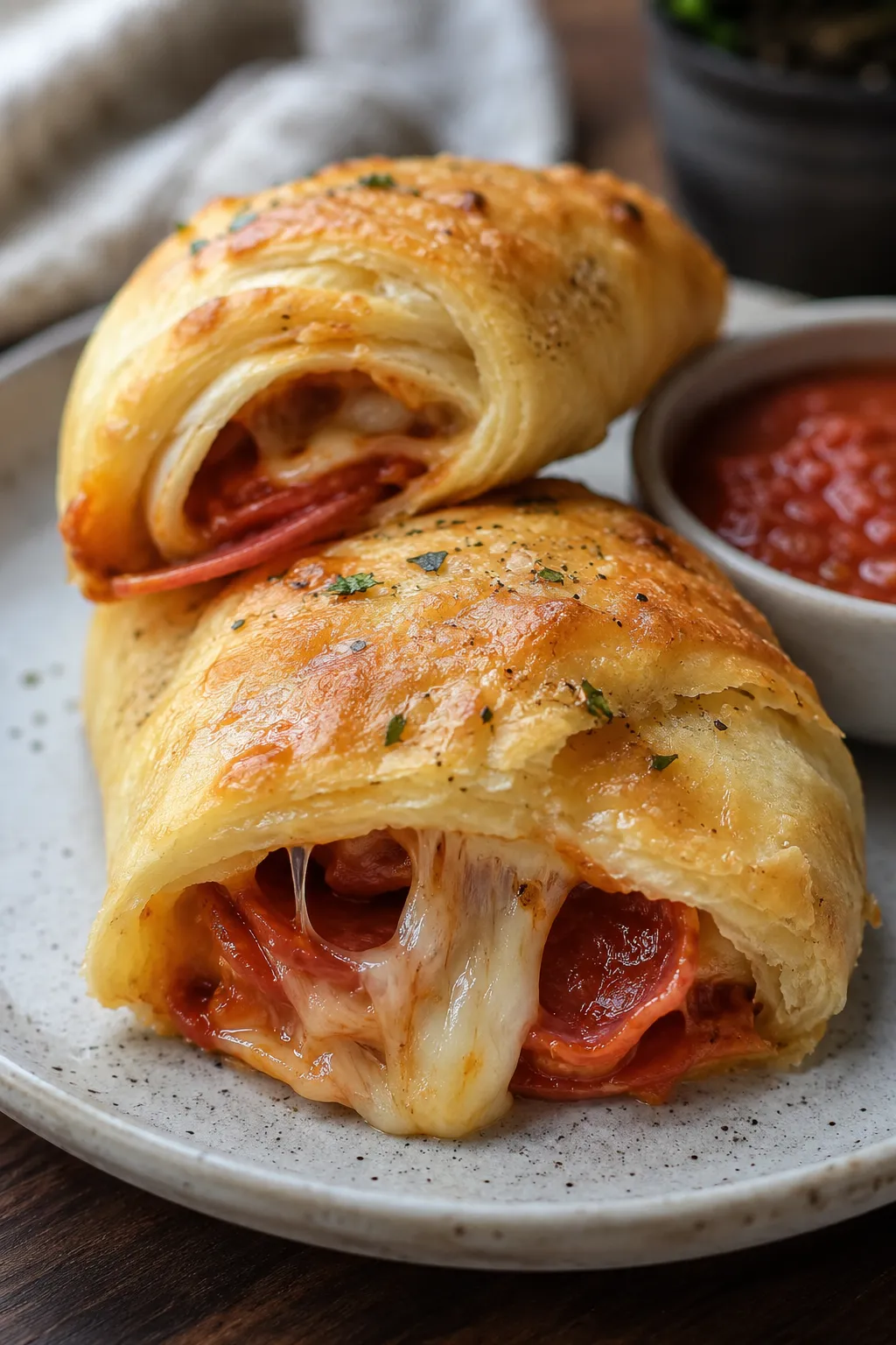 3-Ingredient Crescent Pizza Rolls