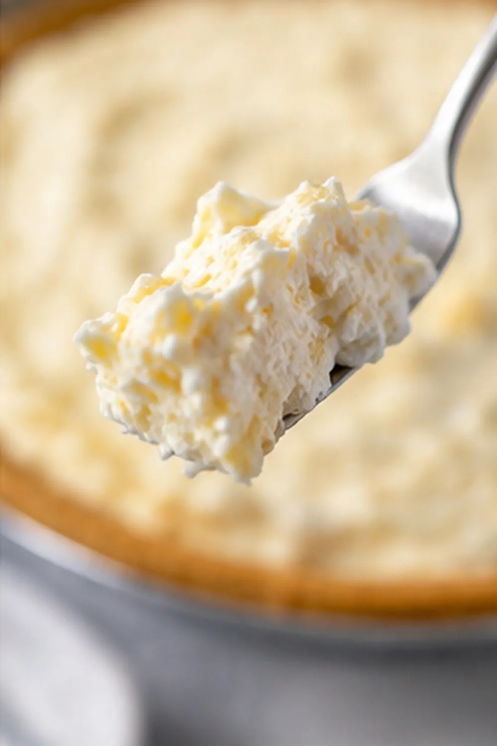3-Ingredient Pineapple Fluff Pie