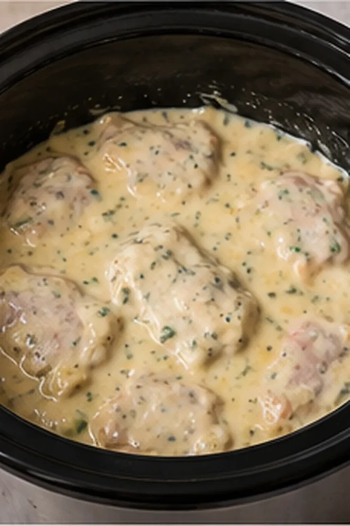 Crockpot Chicken and Dumplings