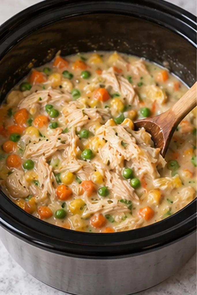 Crockpot Chicken and Dumplings