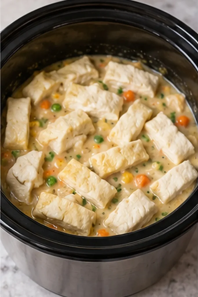 Crockpot Chicken and Dumplings