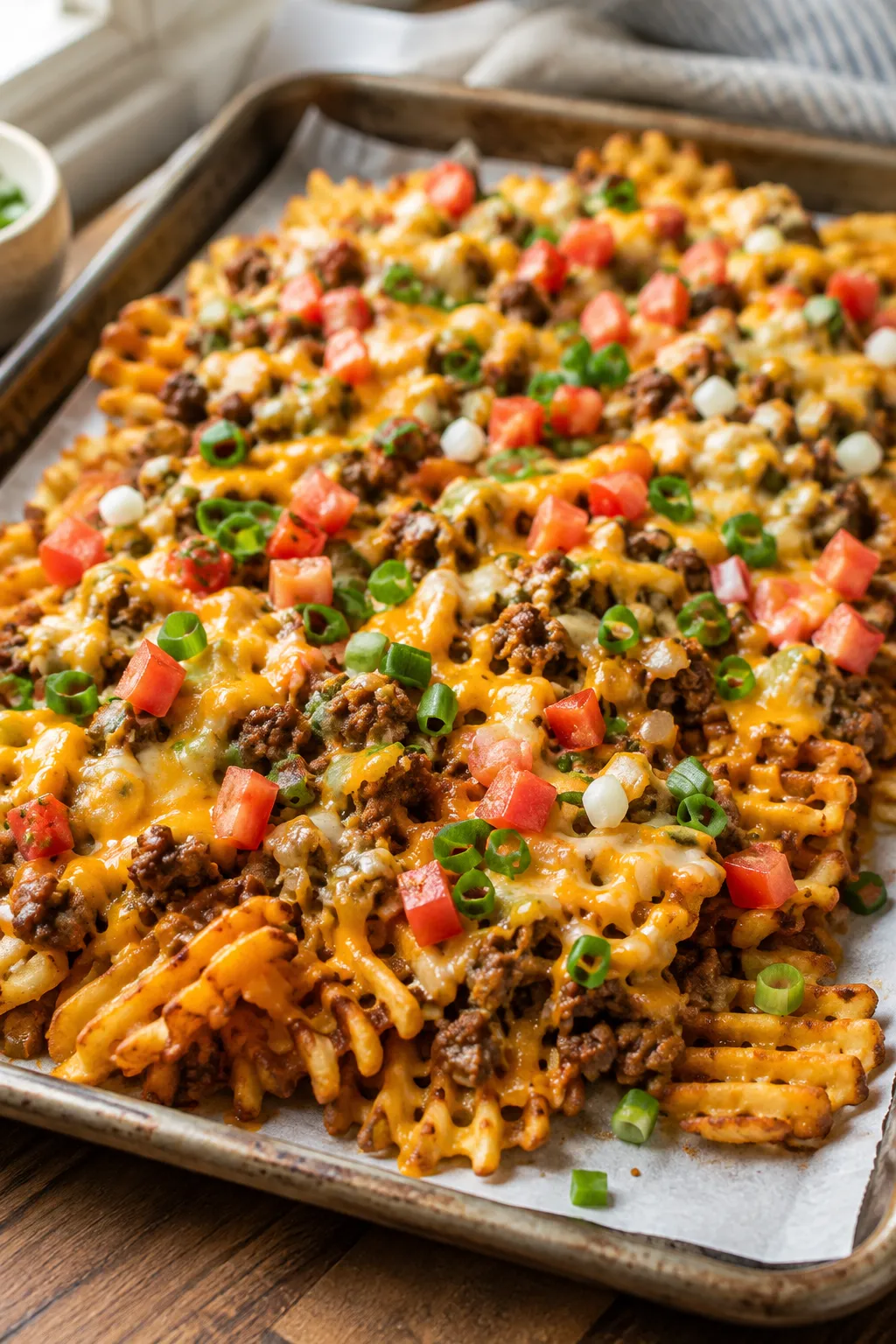 Cheesesteak Taco Fries