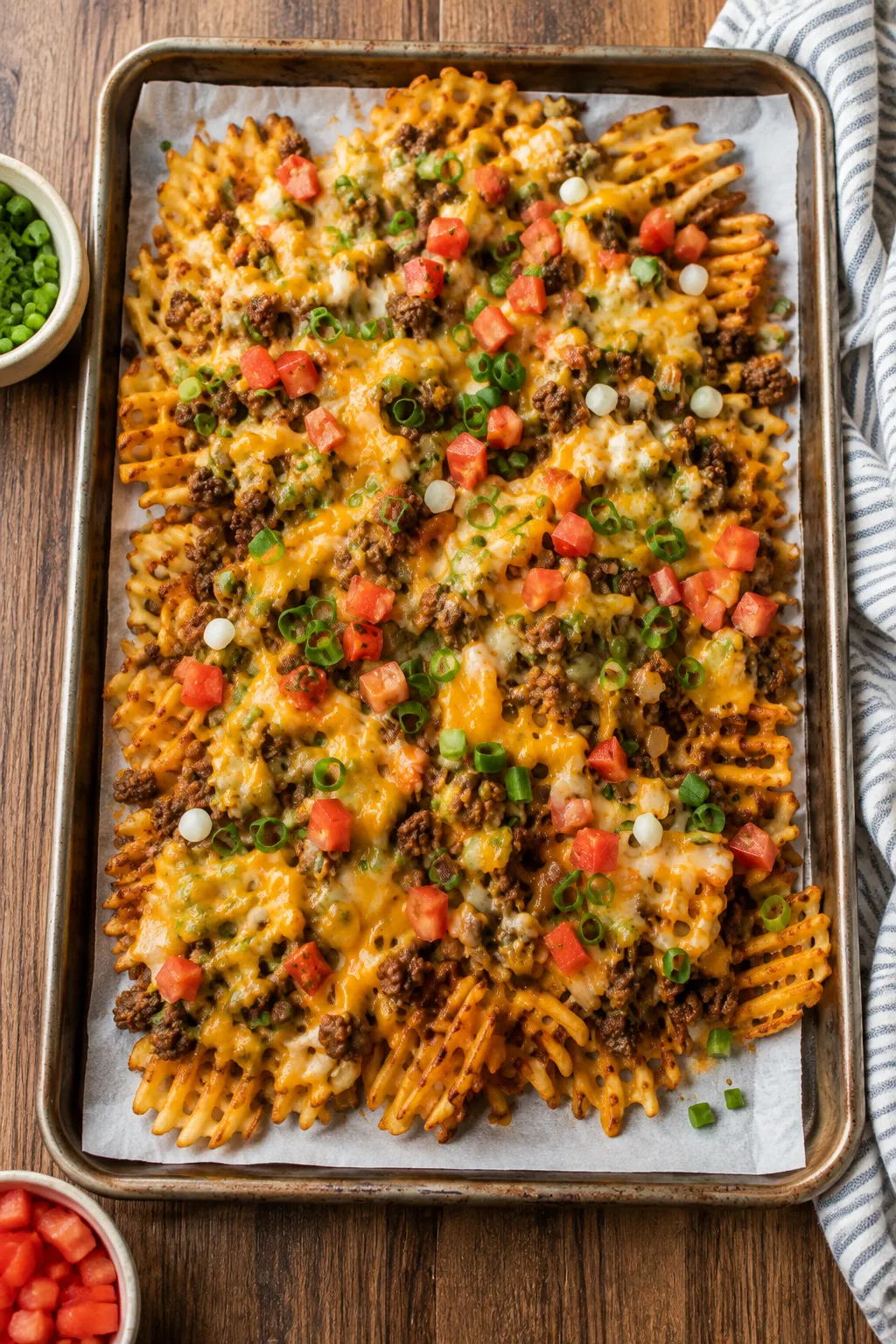 Cheesesteak Taco Fries