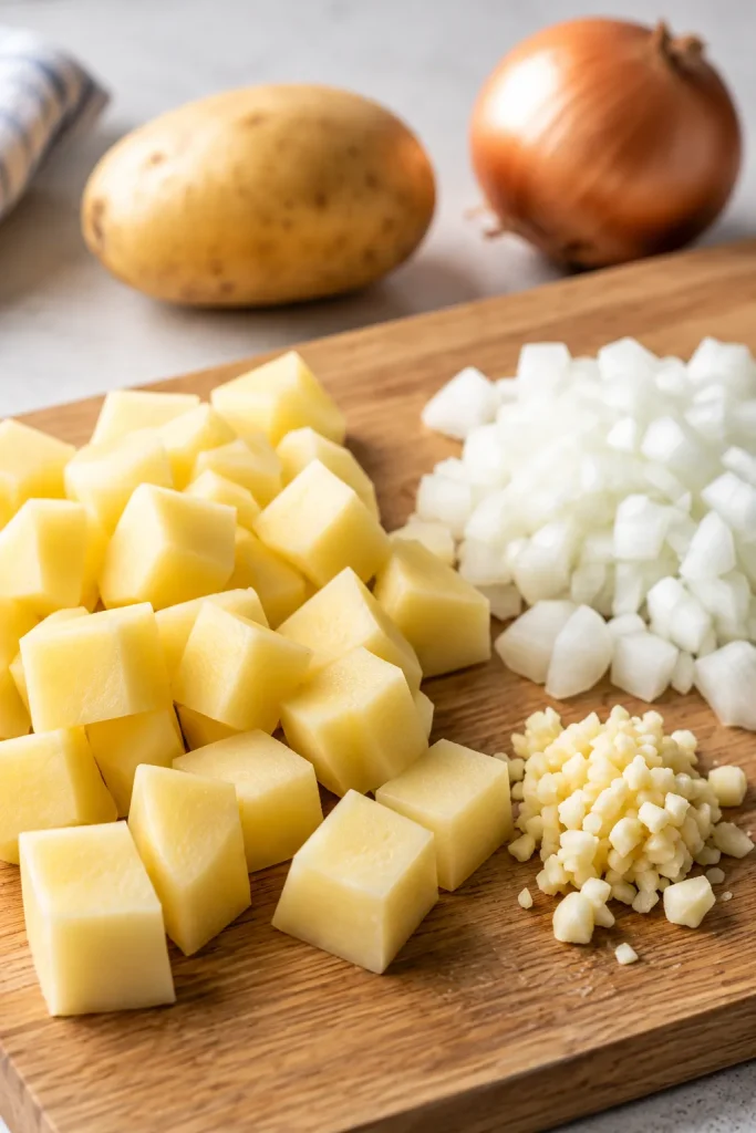 Crockpot Creamy Potato & Hamburger Soup Recipe