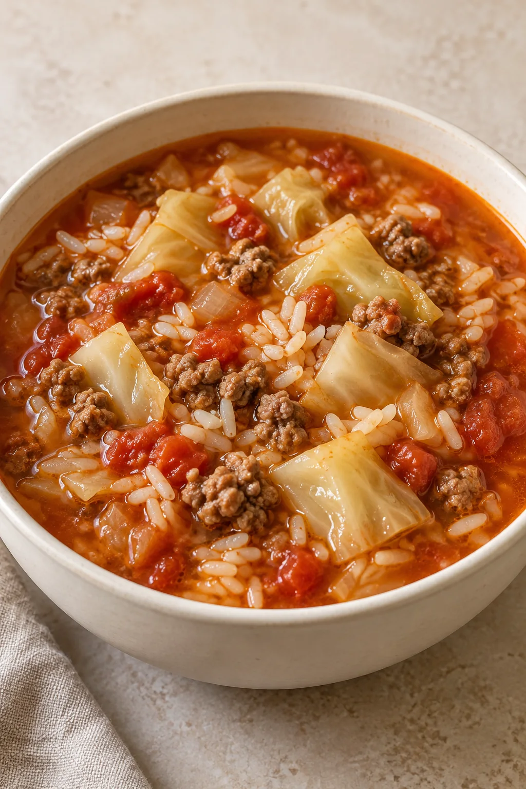 Cabbage Roll Soup