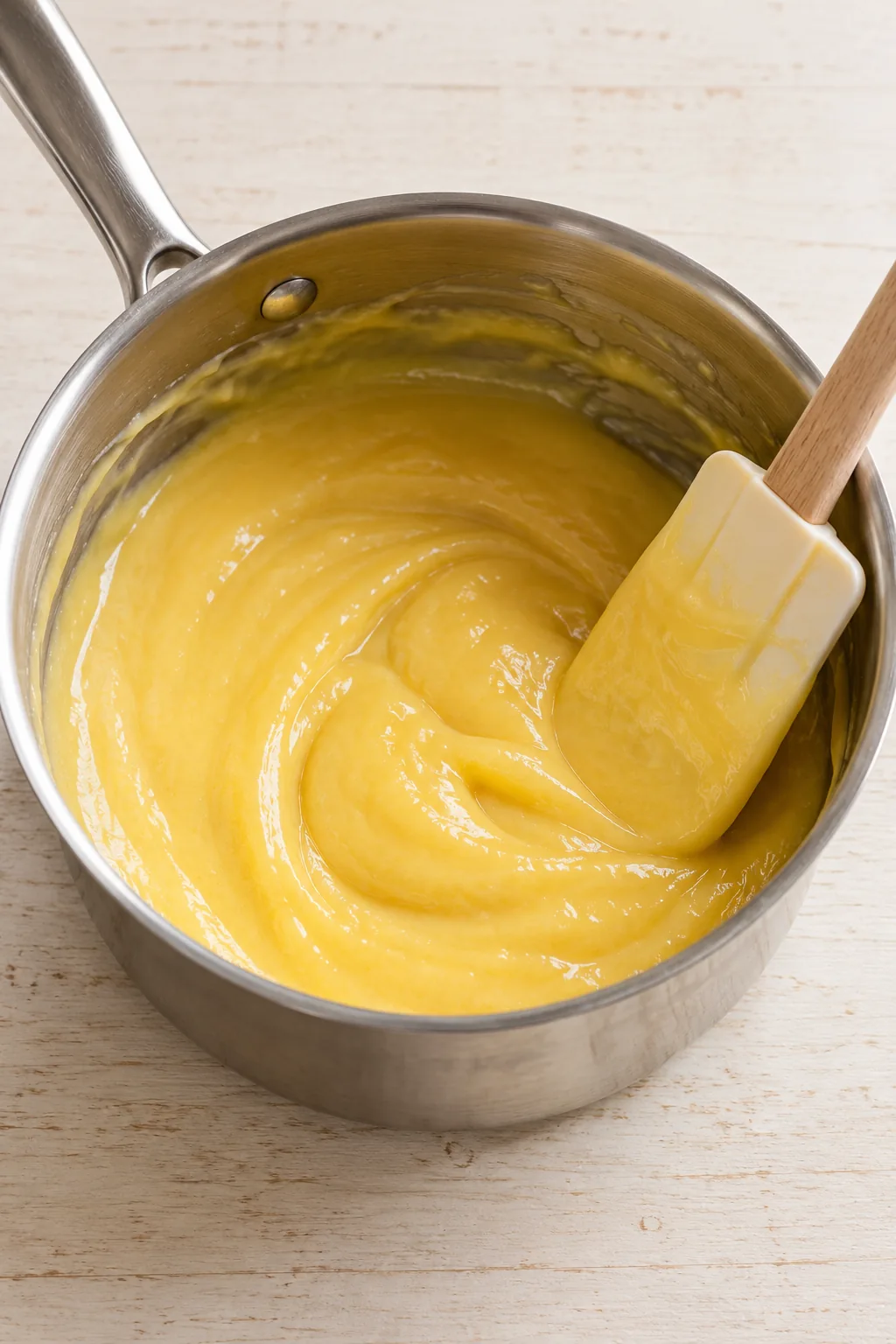 Evaporated milk, sugar, egg yolks, and butter cooked into a thick frosting base